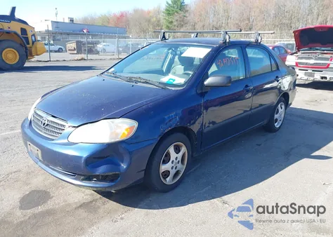 2005 Toyota Corolla Ce из США, поврежденный, VIN 2T1BR32E35C493078